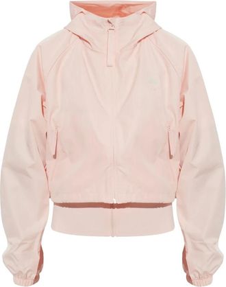 adidas by Stella McCartney Track Jacket - Dames - Trainingsjackets - Roze - L - Polyester - Fitness
