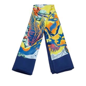 Hermès Pre-owned Scarves, female, Multicolor, Size: ONE SIZE Pre-owned Silk Scarf