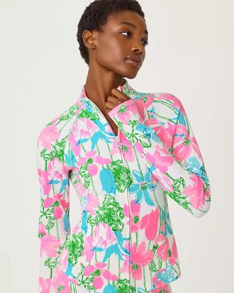 Lilly Pulitzer UPF 50+ Luxletic Barbados Zip-Up Jacket