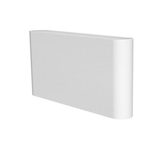 OEM Applique Led Lampadari Bartalini Iflama Cct Ip65 Alluminio Biemissione, Finitura Metallo Bianco