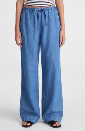 Madewell Denim Pull-On Pants in Irving Wash at Nordstrom, Size Xx-Large