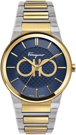 Ferragamo Mens Ferragamo Sapphire Watch