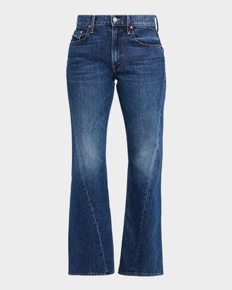 Mother The Bookie Twist Bootcut Jeans