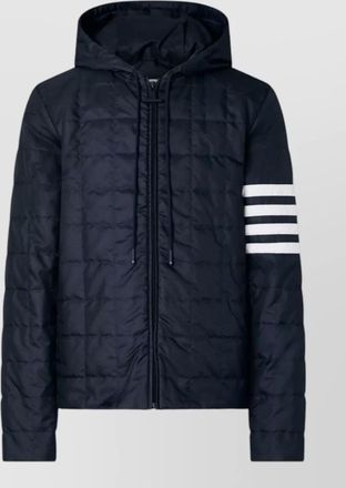 Thom Browne down quilted hooded puffer jacket