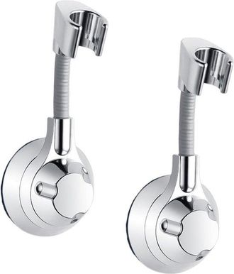 No Brand Soporte Ajustable Para Cabezal De Ducha Sin Necesidad De Taladrar - Gira 360&deg; Y Es Universal
