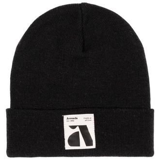 Armada Staple Beanie Patch M&uuml;tze - Unisex | schwarz