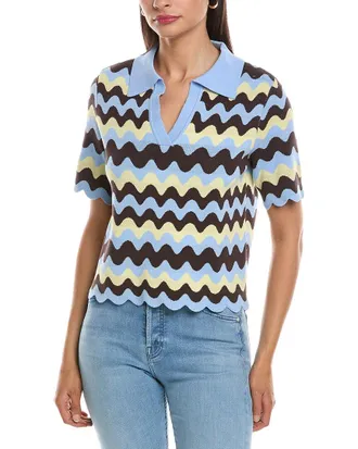 Nanette Lepore Polo Sweater