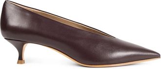 Le Monde Beryl Babouche Kitten - Dames - Pumps - Bruin - 41 1/2 EU - Leer - Schoenen