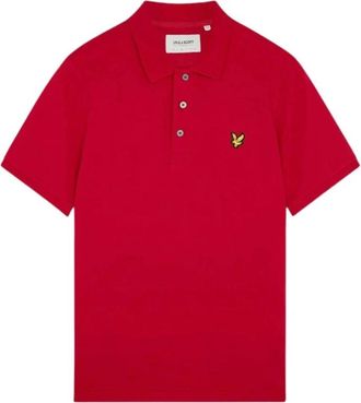Lyle & Scott Polo-Y273 Polo - Heren - Polos - Rood - XL - Katoen - Tops