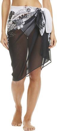 Bleu Rod Beattie Bleu Rod Beattie Double Duty Chiffon Pareo Coverup