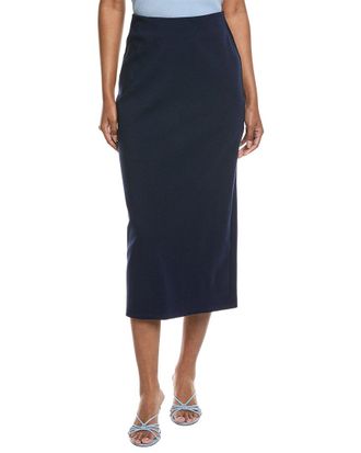 Vince Camuto Solid Midi Skirt