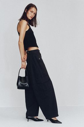 Pilcro Aero Wide-Leg Cargo Pants