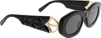 Bulgari Stijlvolle zonnebril voor zonnige dagen - unisex - Zonnebrillen - Zwart - ONE Size - Accessoires