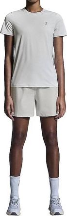 On Womens Damen Lauf Core Shirt In Sand