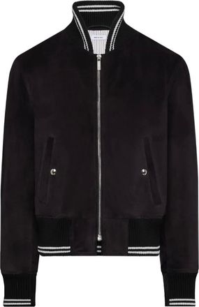 Thom Browne Bomber a coste - Nero