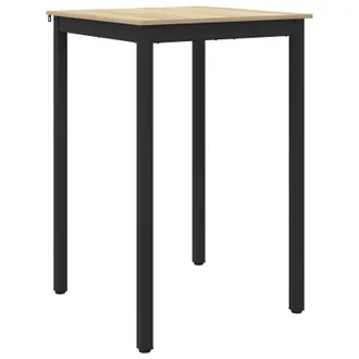 vidaXL Tavolo Bar A Pianta Legno Ingegnerizzato Quadrato Vidaxl