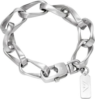 Emporio Armani Bracelets - Heren - Armbanden - Grijs - ONE Size - Accessoires