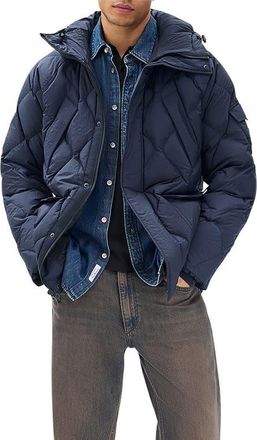 Rag & Bone Dane Quilted Shield Jacket in Salute at Nordstrom, Size X-Large