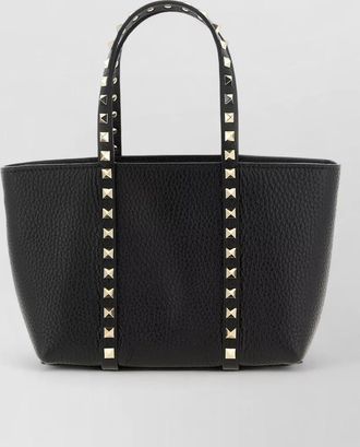 Valentino Garavani rockstud mini leather tote bag