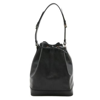 Louis Vuitton Pre-owned Bucket Bags, female, Black, Size: ONE SIZE Pre-owned Epi Noe Shoulder Bag