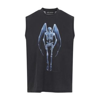 Our Legacy Sleeveless Tops, male, Black, Size: M Breathe Tank