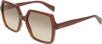 Liu Jo Sunglasses, female, Brown, Size: 55 MM Lj824S Sunglasses