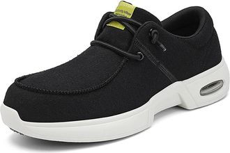 Generic Mens Womens Diabetic Shoes Adjustable Barefoot Walking Shoes Breathable Sneakers for Wide Width Arthritis Edema Feet,Black,10.5 UK