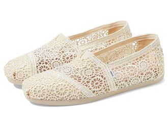Toms Alpargata CloudBound Womens Shoes Natural Moroccan Crochet : 5.5 B - Medium, Textile