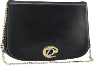 Dior Pre-owned Cross Body Bags, female, Black, Size: ONE SIZE Pre-owned Vintage Shoulder Bag