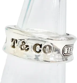 Tiffany & Co. Silver Silver 925 Band Ring (Pre-Owned)