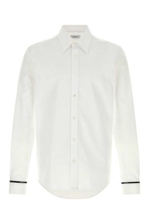 Alexander McQueen White Regular Solid Shirt