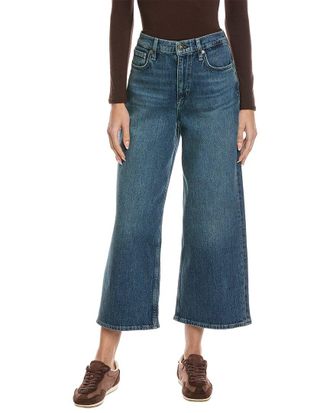 Rag & Bone Rag & Bone Andi High-Rise Ankle Adeline Wide Leg Jean