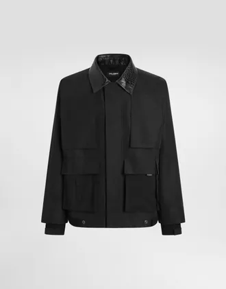Dolce & Gabbana Padded Jacket - Man Coats And Jackets Black 48