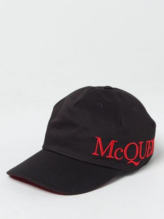 Alexander McQueen Hat MCQUEEN Men color Black