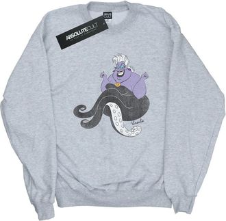 Disney Heren The Little Mermaid Classic Ursula Sweatshirt (Sportgrijs)