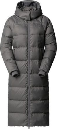 The North Face Hydrenalite City Long Down Hooded Parka Mantel für Damen | grau