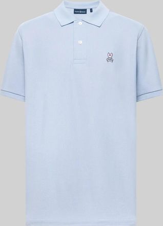 Psycho Bunny Mens Classic Pique Polo Shirt 410 ZEN BLUE / XXXL