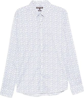 Michael Kors Shirts - Heren - Casual Overhemden - Veelkleurig - 2XL - Overhemden