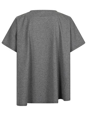Moyuru Printed Cotton T-Shirt - Gray