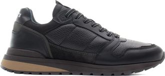 Ambitious Teddy Padded Sneaker - Heren - Sneakers - Zwart - 41 EU - Leer - Schoenen