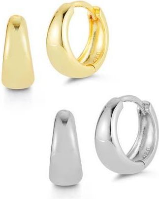 Glaze Jewelry Two Tone Earrings Set at Nordstrom Rack