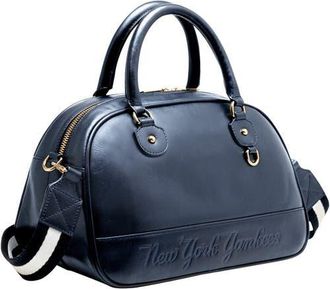 Lusso New York Yankees Rhetta Bowler Bag in Navy at Nordstrom