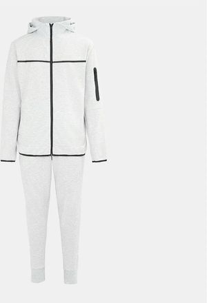 Lonsdale Mens Mens Track Suit - Grey - Size: 2XL