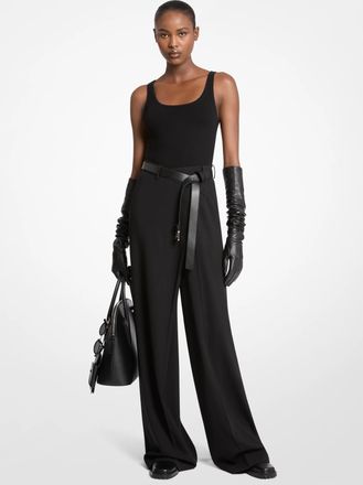 Michael Kors Kasia Leather Wrap Belt