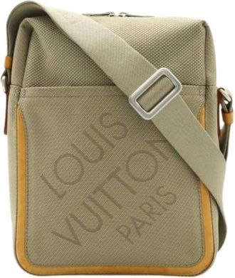 Louis Vuitton Pre-owned Cross Body Bags, female, Beige, Size: ONE SIZE Pre-owned Damier Geant Shoulder Bag