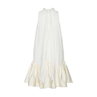 Rotate Rotate Birger Christensen, Dames, Jurken, Wit, Maat: XS Viscose
