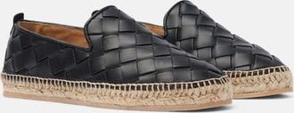 Scarosso Martina Espadrilles in Black - Calf at Nordstrom, Size 41
