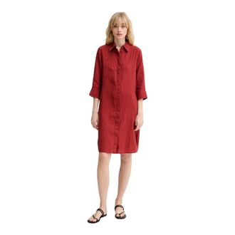 Marc O'Polo Dames, Jurken, Rood, Maat: XS Linnen