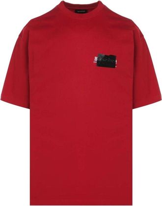Balenciaga Gaffer T-shirt Large Fit Red 641675TNVG16374