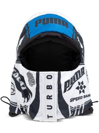 Puma x A$ap Rocky helmet balaclava - unisex - Polyester/Recycled Polyester/Polyester - One Size - White